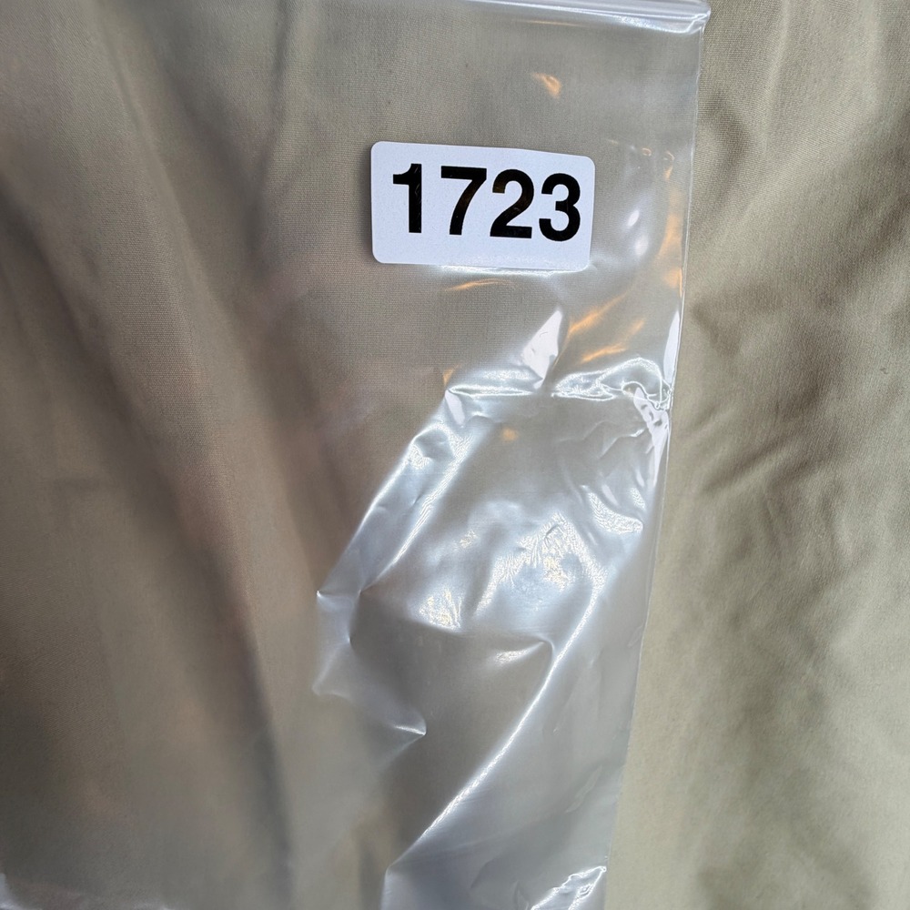 Greg Norman Tasso Elba Jacket Size L Beige Full Zip Shark Logo Harrington Mens - Picture 11 of 11